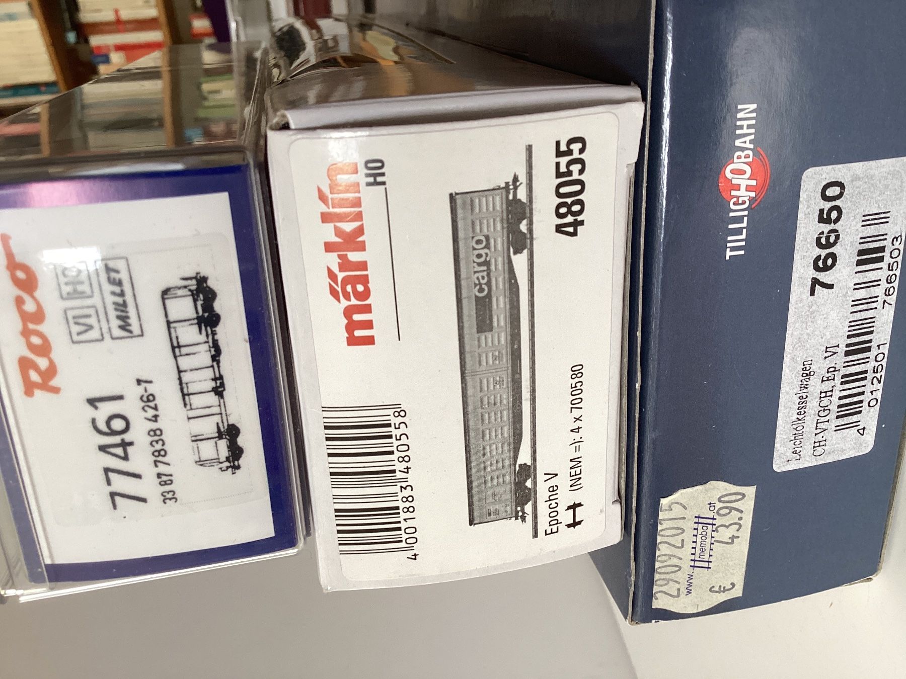 Märklin Modelleisenbahnen: Roco Tillig Märklin SBB Cargo VTG Millet 76650 77461 48055 – Gebraucht aus Effretikon von simtek_de 4