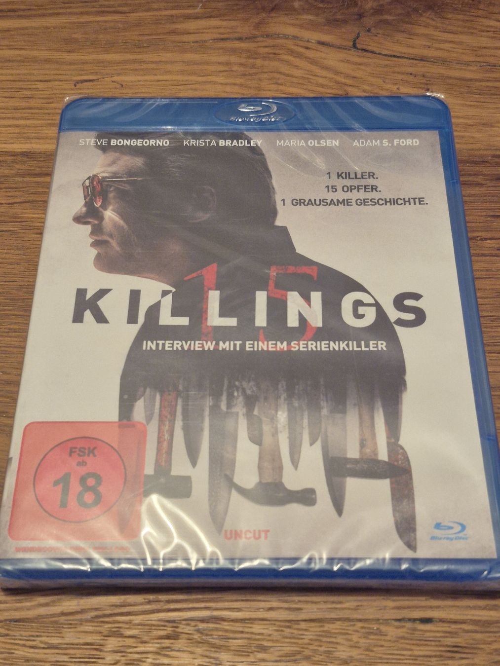 Tutti i DVDs: 15 Killings - Interview mit einem Serienkiller (Bluray) NEU – Nuovo e nell'imballaggio originale da Oberembrach venduto da giu_7ksd