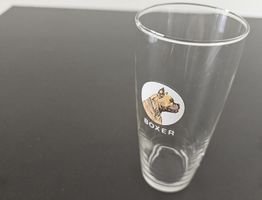 Glas mit Boxer Motiv 11Stk