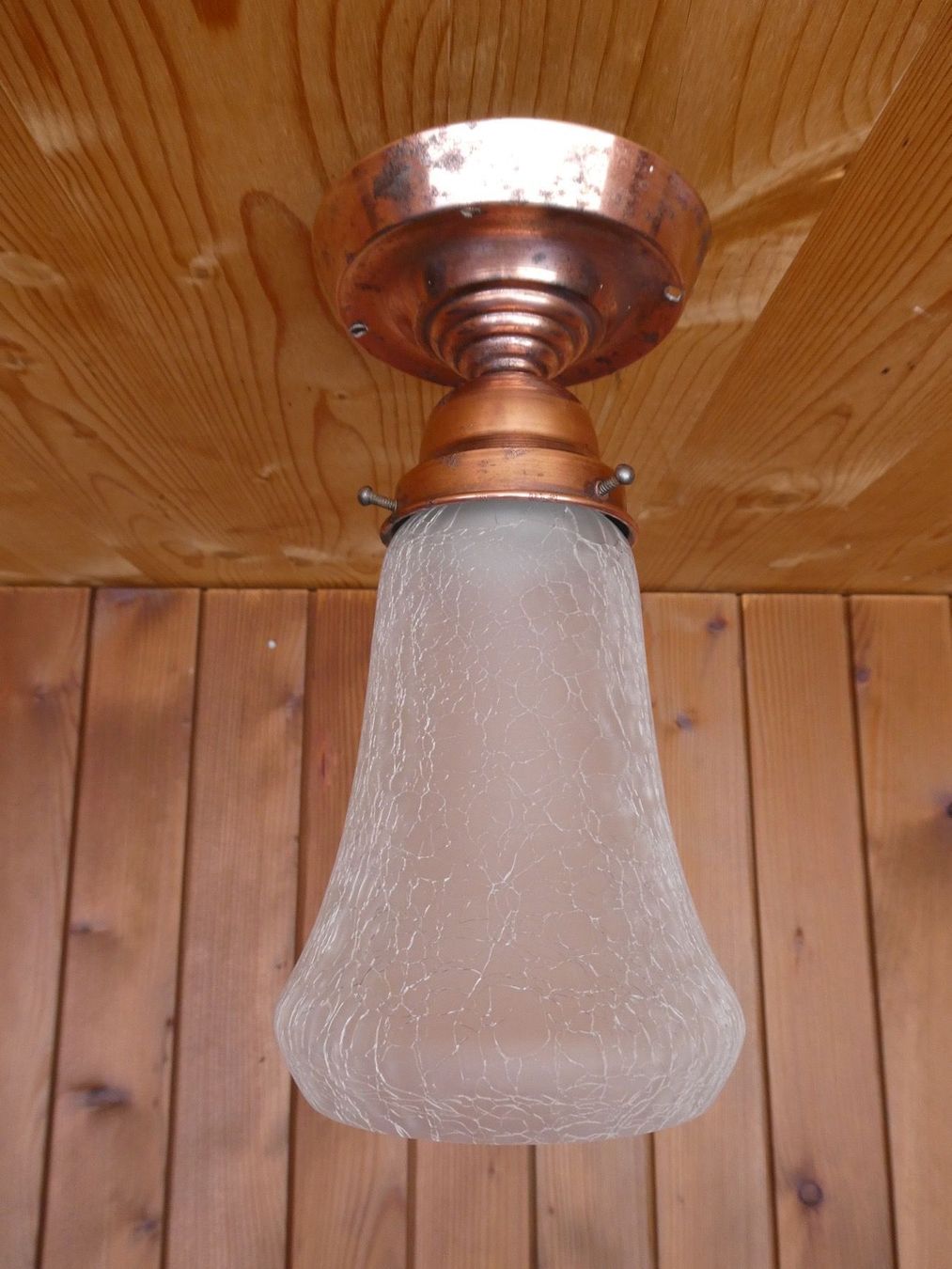 Kronleuchter & Deckenlampen: Original antike Jugendstil Deckenlampe – Gebraucht aus Lüchingen von Eeizo 1