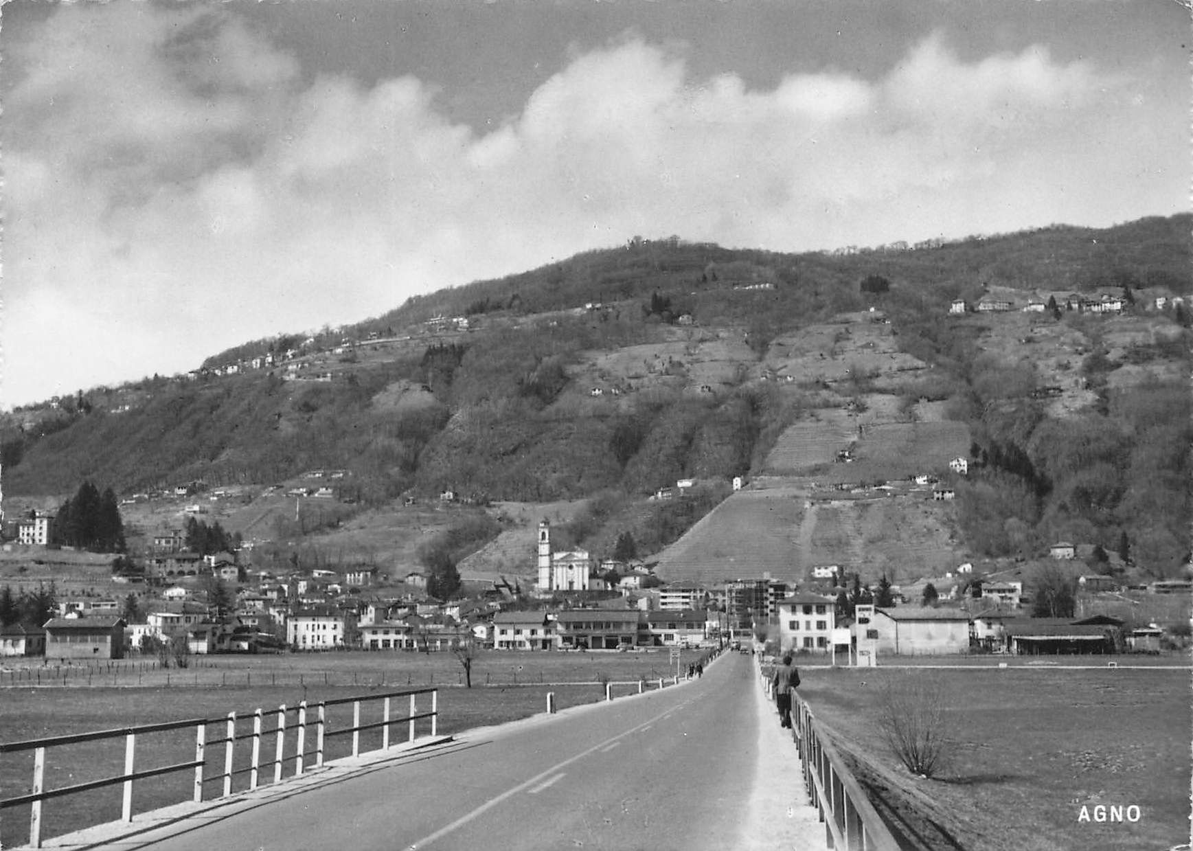 Cartoline postali: Agno (TI) – Usato da Biasca venduto da Blenio71
