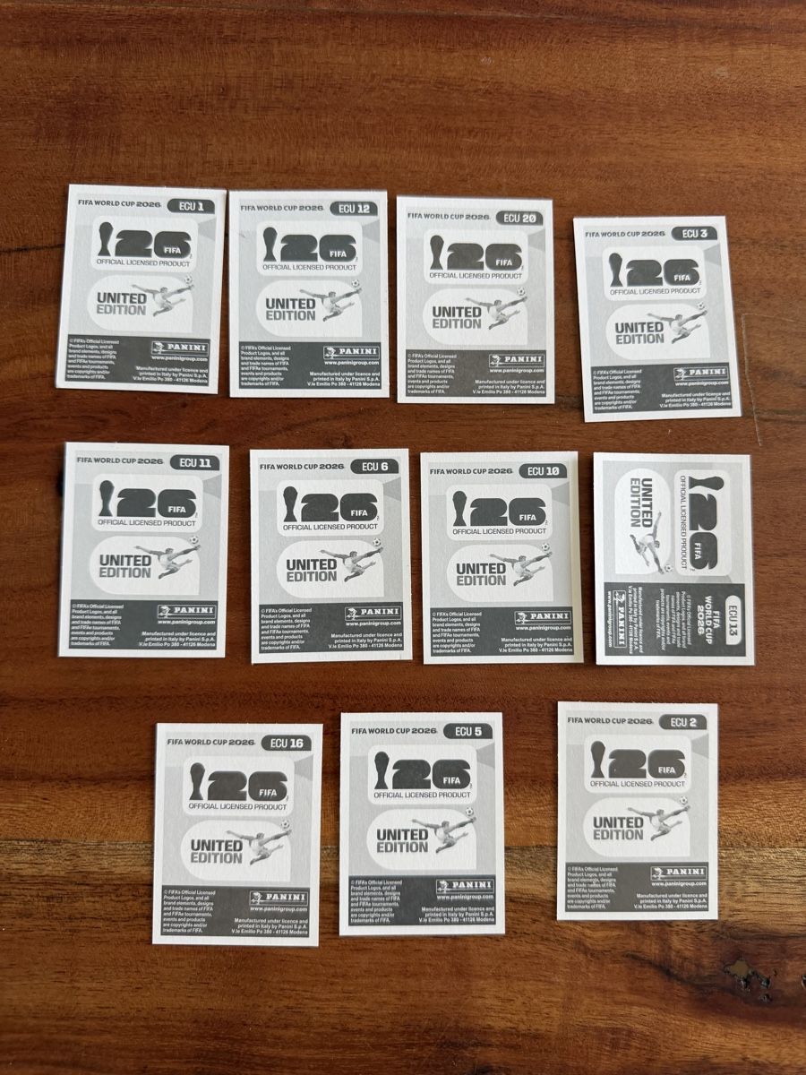 Panini Sammelbilder & Trading cards: Panini WM 2026 ECU – Neu (gemäss Beschreibung) aus Kriens von MaBl48 1