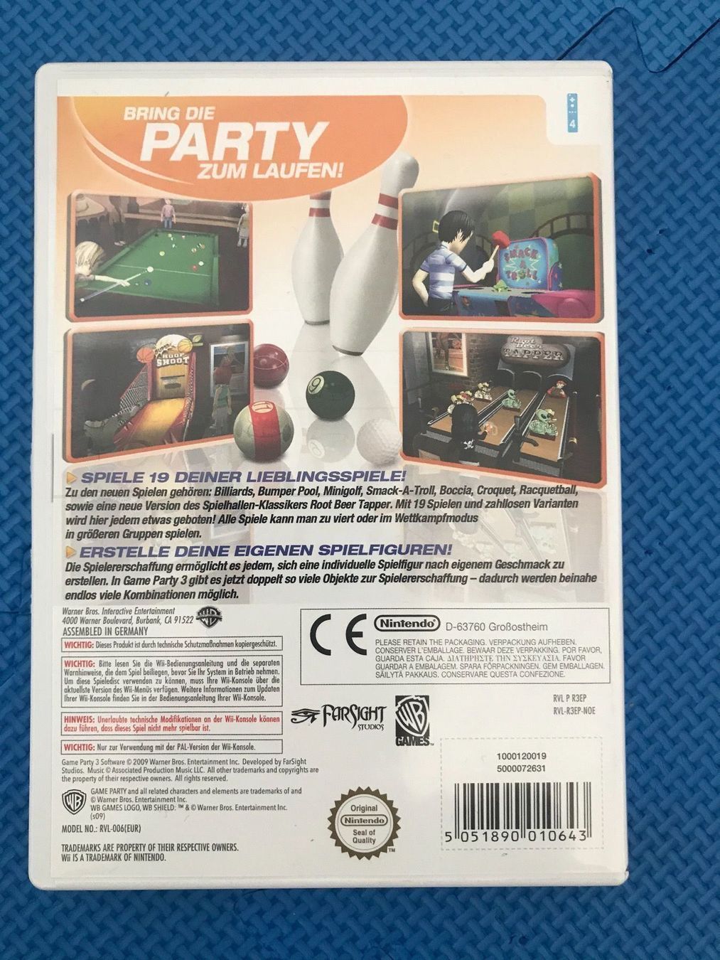Nintendo Spiele: Game Party 3 Nintendo Wii – Gebraucht aus Gossau SG von schlitzerdemon 2
