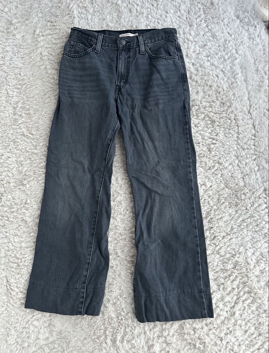 Levi's Jeans: Levi's Jeans '94 Baggy Bootcut, Grau, Grösse 26 – Usato da Appenzell venduto da wep