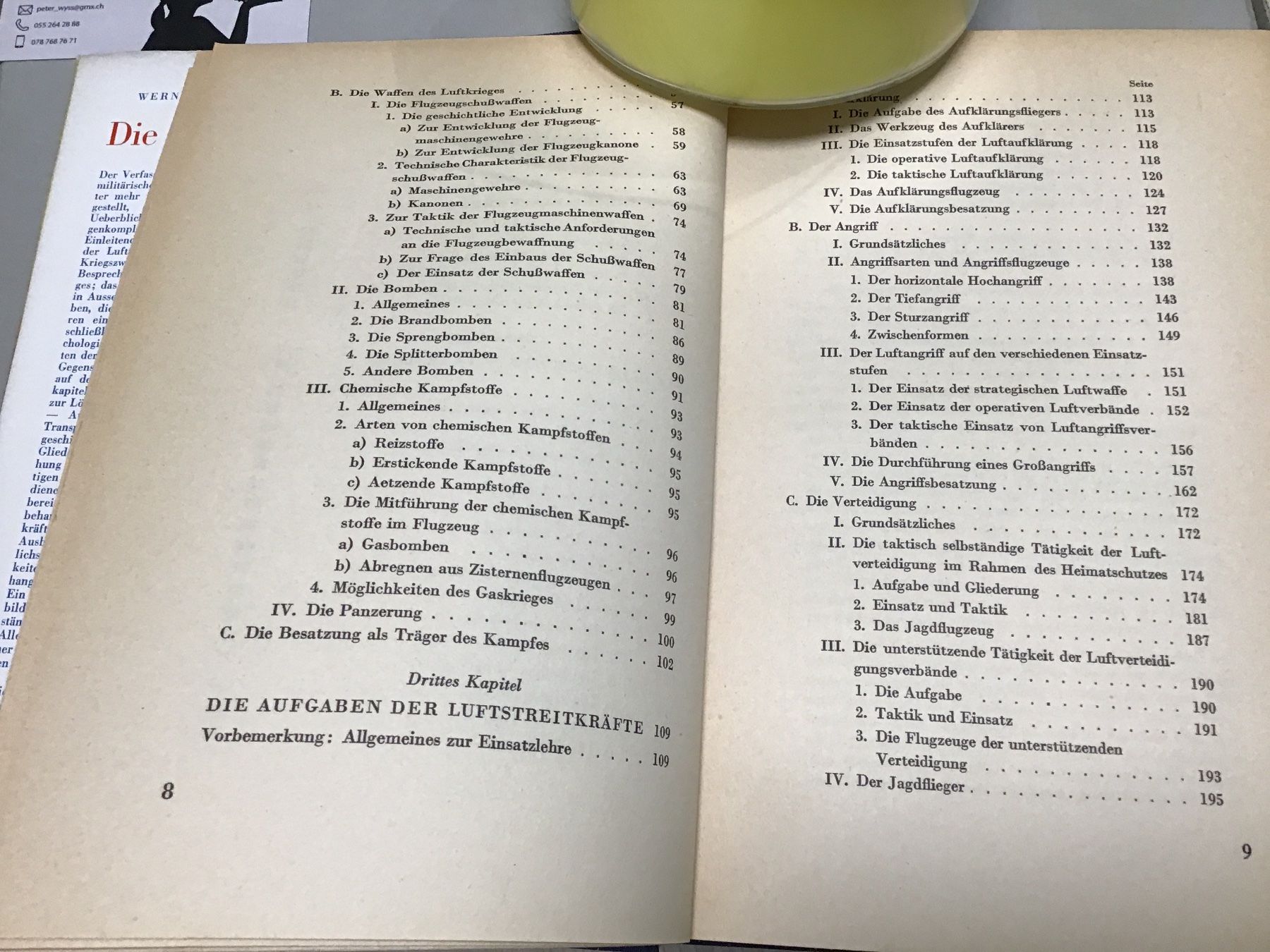 Libri: Die Luftwaffe - Werner Guldimann Buch,Top Zustand! – Usato da Männedorf venduto da Spezial-Modelle 8