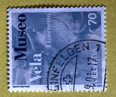 Nr.1023 GESTEMPELT Wiedereröffnung Museo Vela 2001 