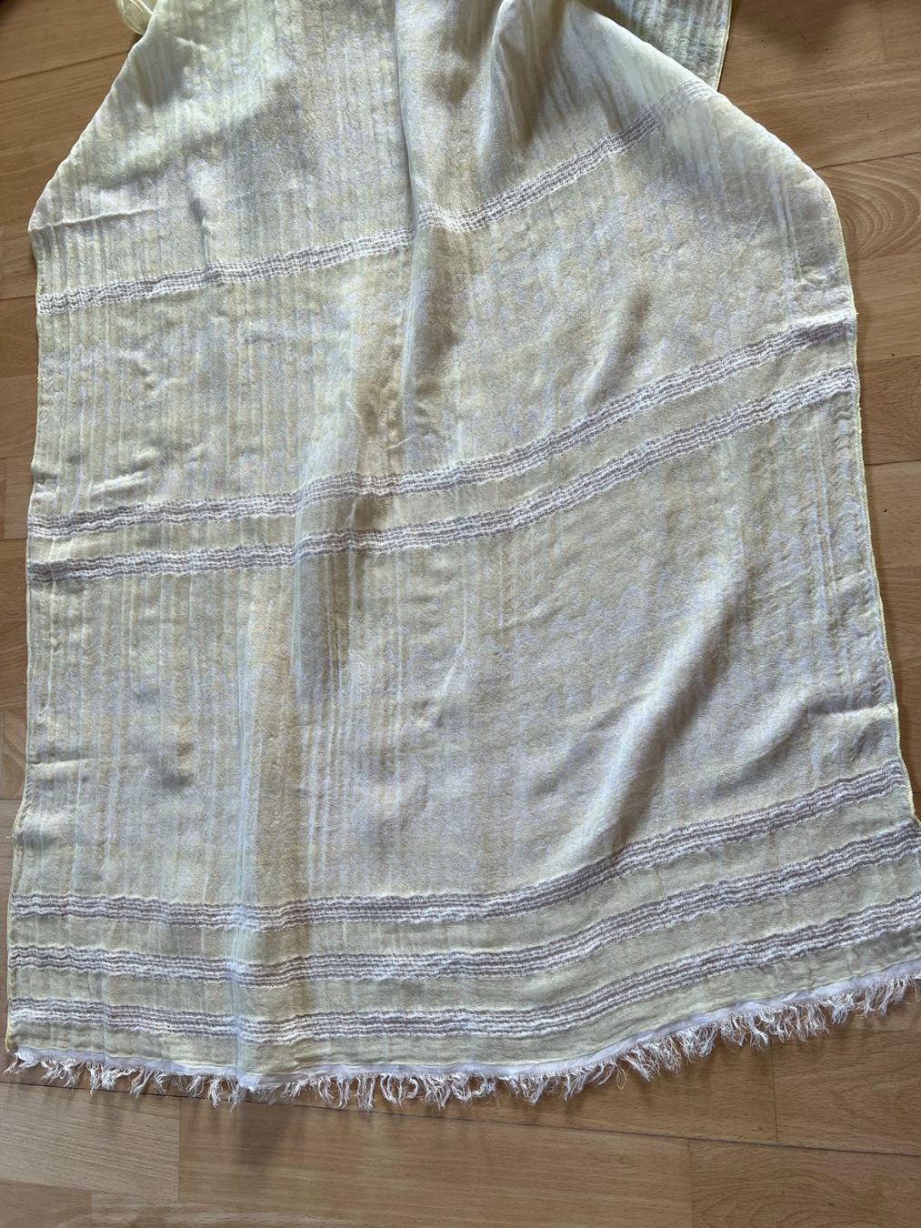Colora Foulards, Tücher & Schals: Colora Schal, Baumwolle / Modal, Hellgelb, NEU – Neu und originalverpackt aus Worb von farben20zauber 3