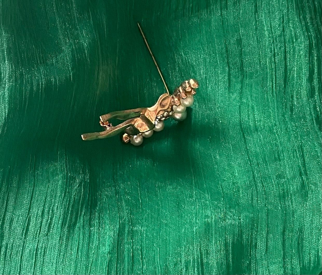Broschen & Nadeln: RARITÄT - edle & antike Brosche Modeschmuck, 5x4cm – Gebraucht aus Winkel von ferrari2022 5