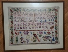ABC Stickereibild 1878        B67 H54