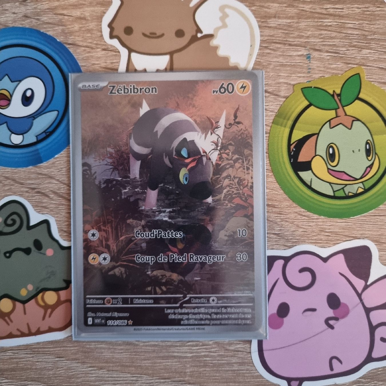 Pokémon Sammelbilder & Trading cards: Zébibron Ar – Neu (gemäss Beschreibung) aus St-Maurice von Woopersonal