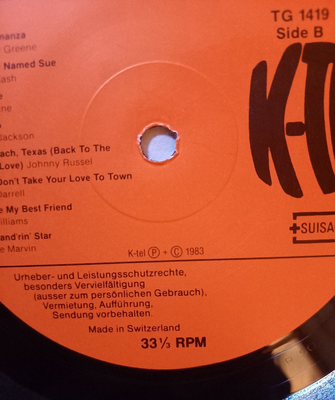 Dischi in vinile: Schallplatte mit Country-Songs / LP – Usato da Marbach LU venduto da Ilrebo 2