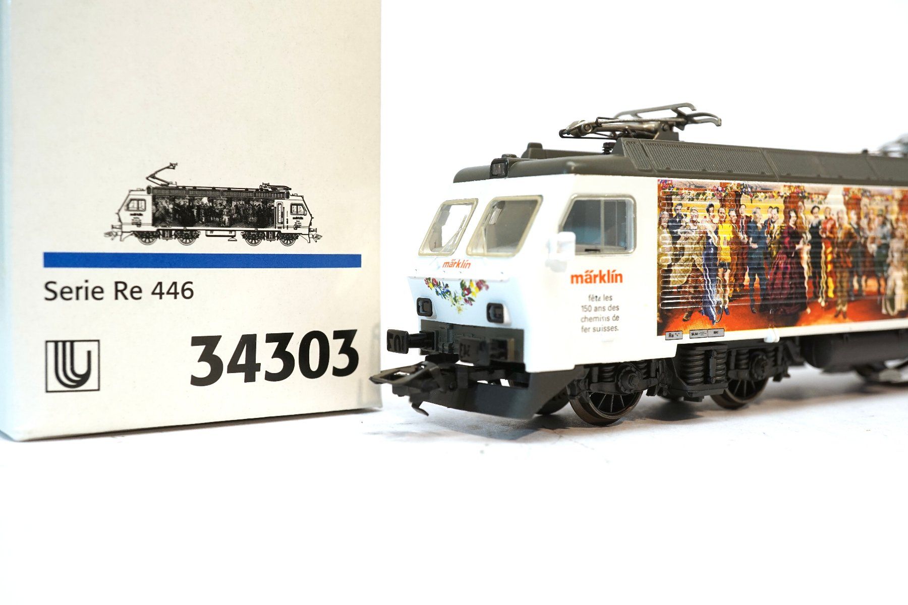 1å Märklin 34303 SOB Re 446 Promi 150 Jahre Schweizer Bahnen (Gebraucht ...