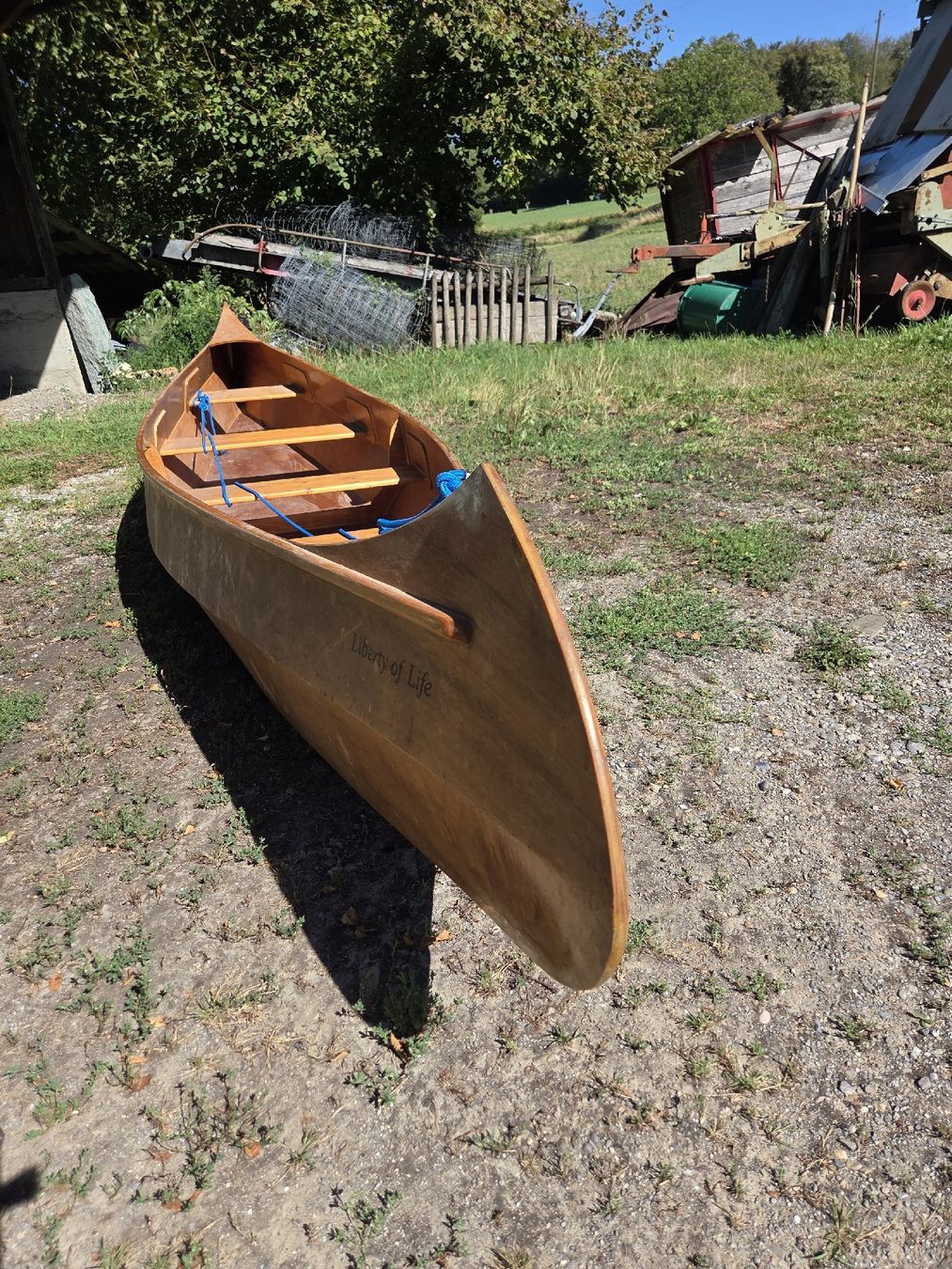Boote: Kanu Kanadier Holzkanu – Gebraucht aus Uesslingen von 1Atelier 1
