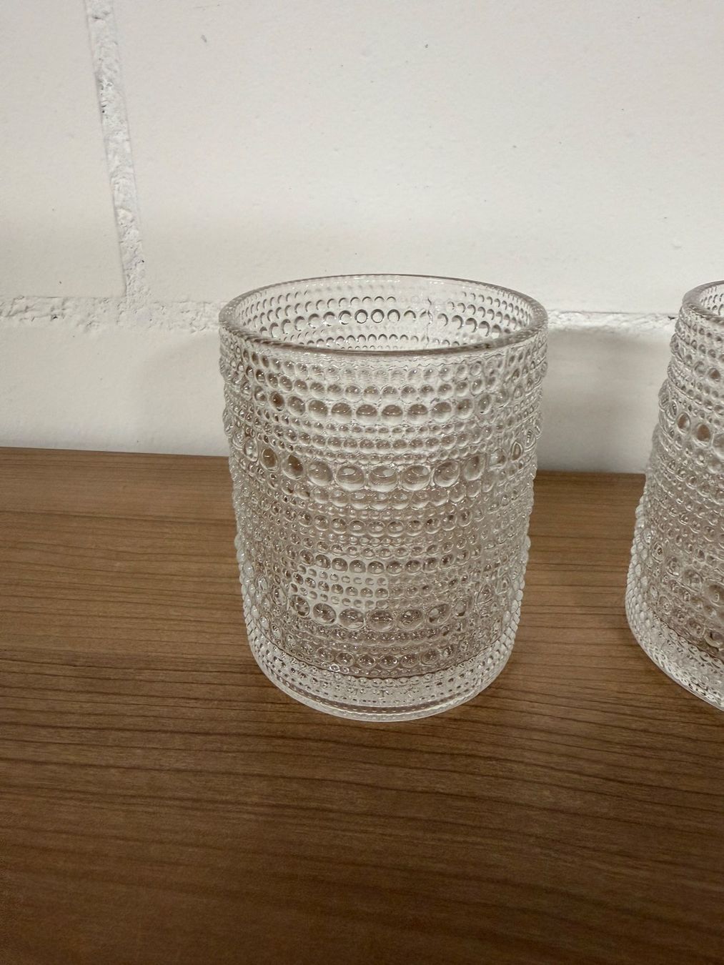 Portacandele: 3x Windlicht aus Glas – Nuovo (secondo la descrizione) da Wolfwil venduto da Inseider12 1