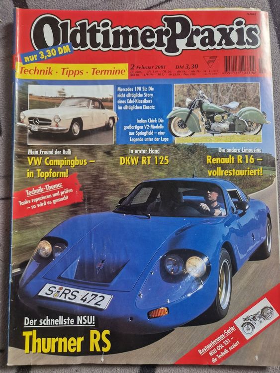 NSU Thurner RS DKW RT 125 Mercedes 190 SL Indian Chief Kaufen auf Ricardo