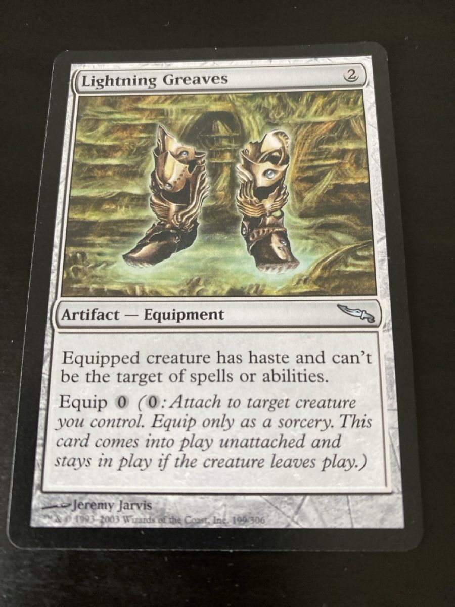 Magic The Gathering Cartes à collectionner: Lightning Greaves – D'occasion à Oberglatt ZH par Finlandia1