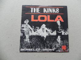 Single brit. Rock Band The Kinks ca. 1972 Lola  / Berkeley