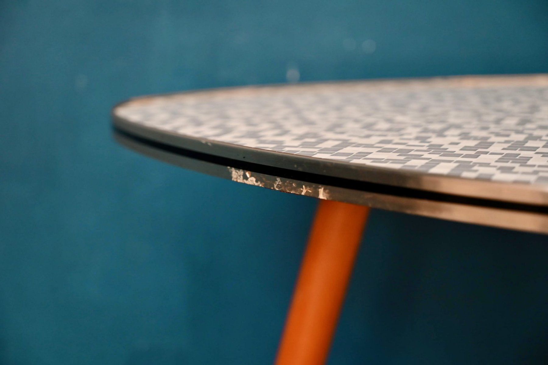 Tische: Table tripode pieds compas vintage 60 – Gebraucht aus COLMAR von Sophiebellelurette 9