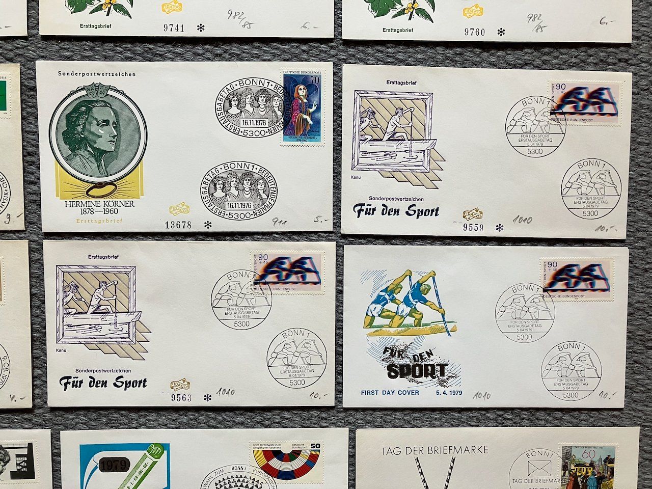 Tutti i francobolli: Deutschland - 32 FDC 1978-90 – Usato da Nesslau venduto da andi_hon 4