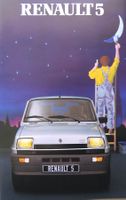 Prospekt Renault 5 von 1982 inkl. Preisliste ( CH )