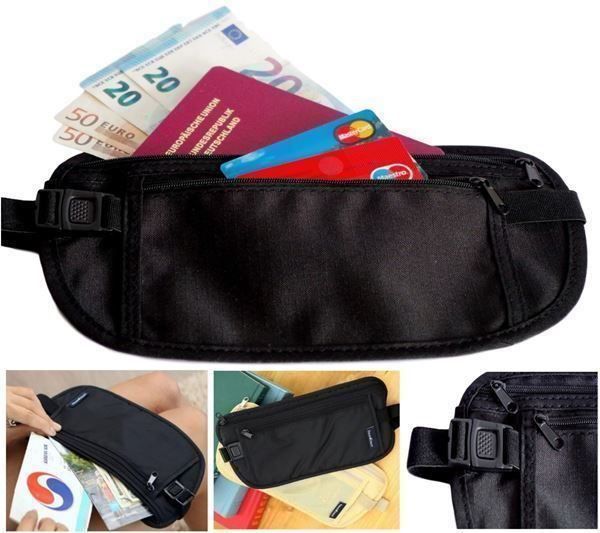Borse: Bauchtasche / Gürteltasche flach schwarz – Nuovo e nell'imballaggio originale da St. Gallen venduto da schnaeppchen-preise 1