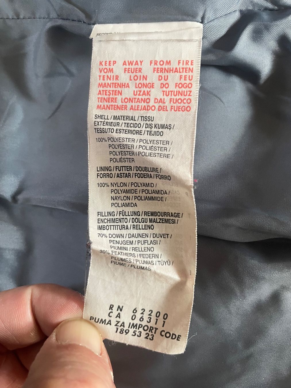 Puma Jacken: Veste Doudoune Hiver Puma Taille M – Gebraucht aus Vallamand von Bricbracbroc82 5