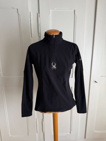 SPYDER - Fleece Pullover schwarz 42