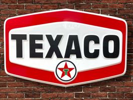 TEXACO LED Leuchtreklame Vintage Style