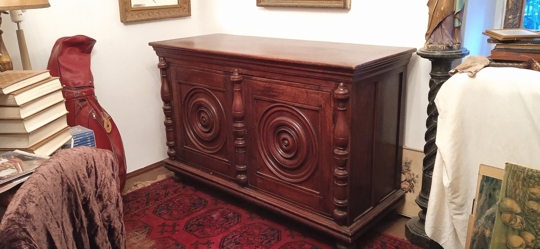Credenze: credenza antica in noce – Usato da Lugano venduto da Johnny72