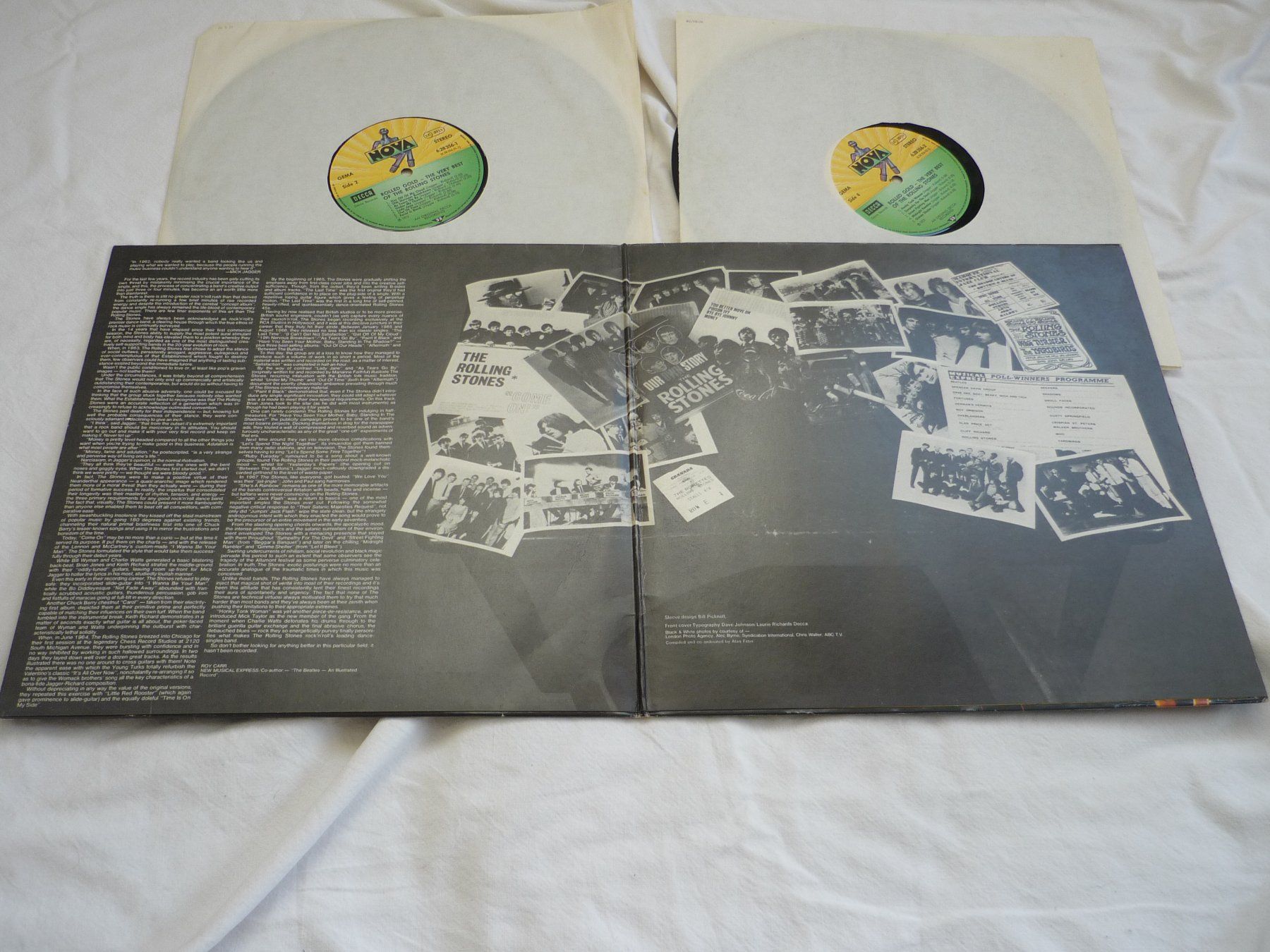 Dischi in vinile: 1x 12" Schallplatte  - Rolling Stones - rolled gold – Usato da Beringen venduto da Flatretriever 2