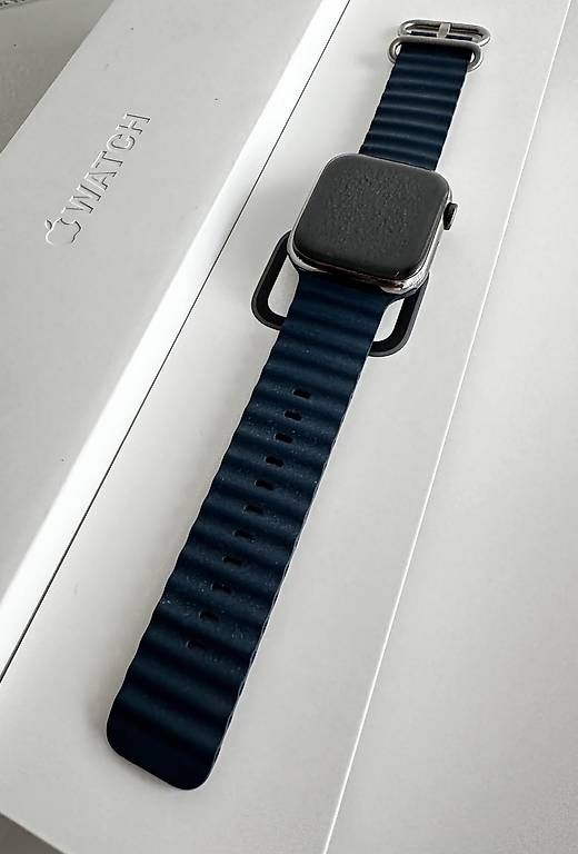 Apple Smartwatch: Apple Watch GPS + Cellular Edelstahl – Usato da Au ZH venduto da sara050 2