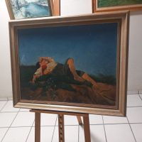 Gemälde der Hirtenjunge von Franz von Lenbach 1860