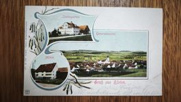 KLOTEN Litho Postkarte