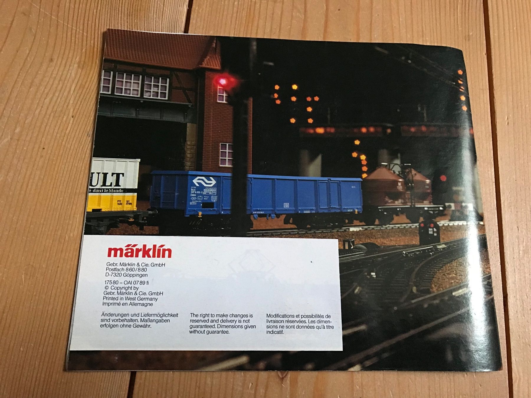 Märklin Modellini di ferrovie: märklin export modelle 1989/90 – Usato da Liestal venduto da ozo2005 6
