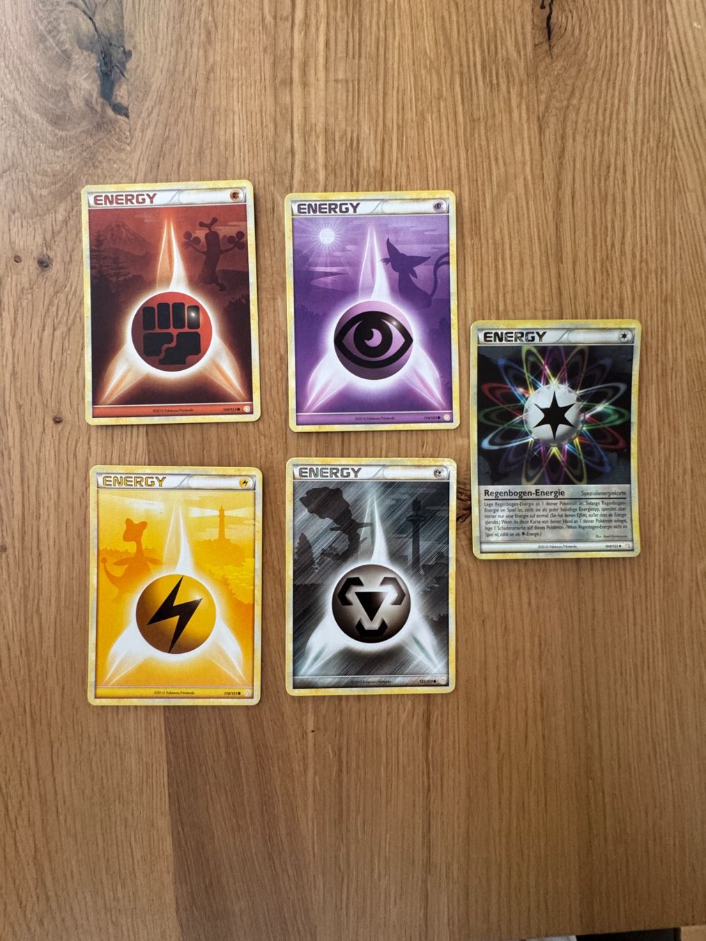 Pokémon Sammelbilder & Trading cards: Pokémon Energiekarten (Deutsch) – Gebraucht aus Meinisberg von Knightdeals
