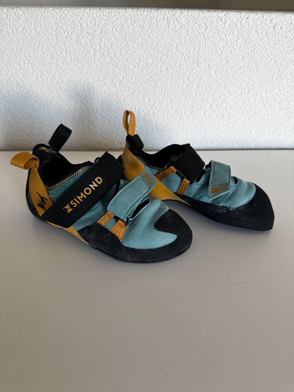 Decathlon Damenschuhe: Kletterschuh - Simond - Vertika Damen blau/ocker – Neu (gemäss Beschreibung) aus Heitenried von OliviaS93