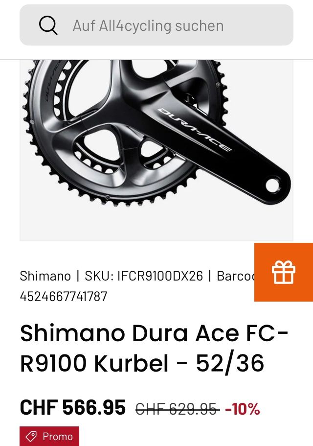 Shimano Ersatzteile: Dura ace shimano Carbon 🚴Kurbel Set top Qualität Rennvelo – Gebraucht aus steffisburg von bea_jmr8 4