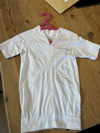 Maillot X-Bionic femme cyclisme blanc taille XS