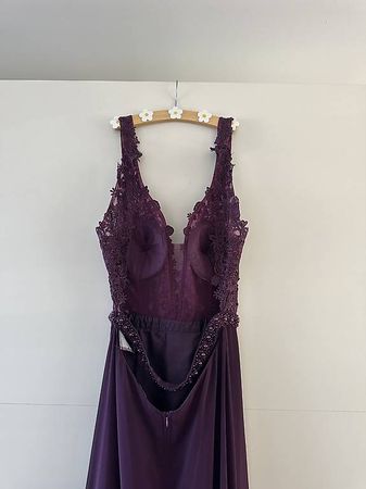 Ballkleid / Abendkleid in violett / lila