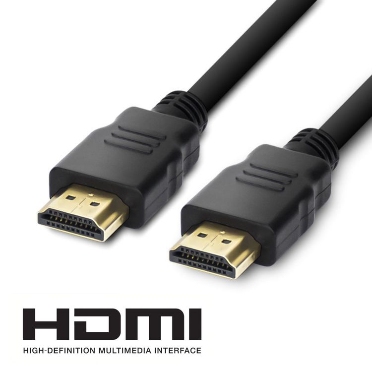 HDMI 1.4 Kabel - 100cm (2 Jahre Garantie) 4K@30Hz / FullHD (Neu und ...