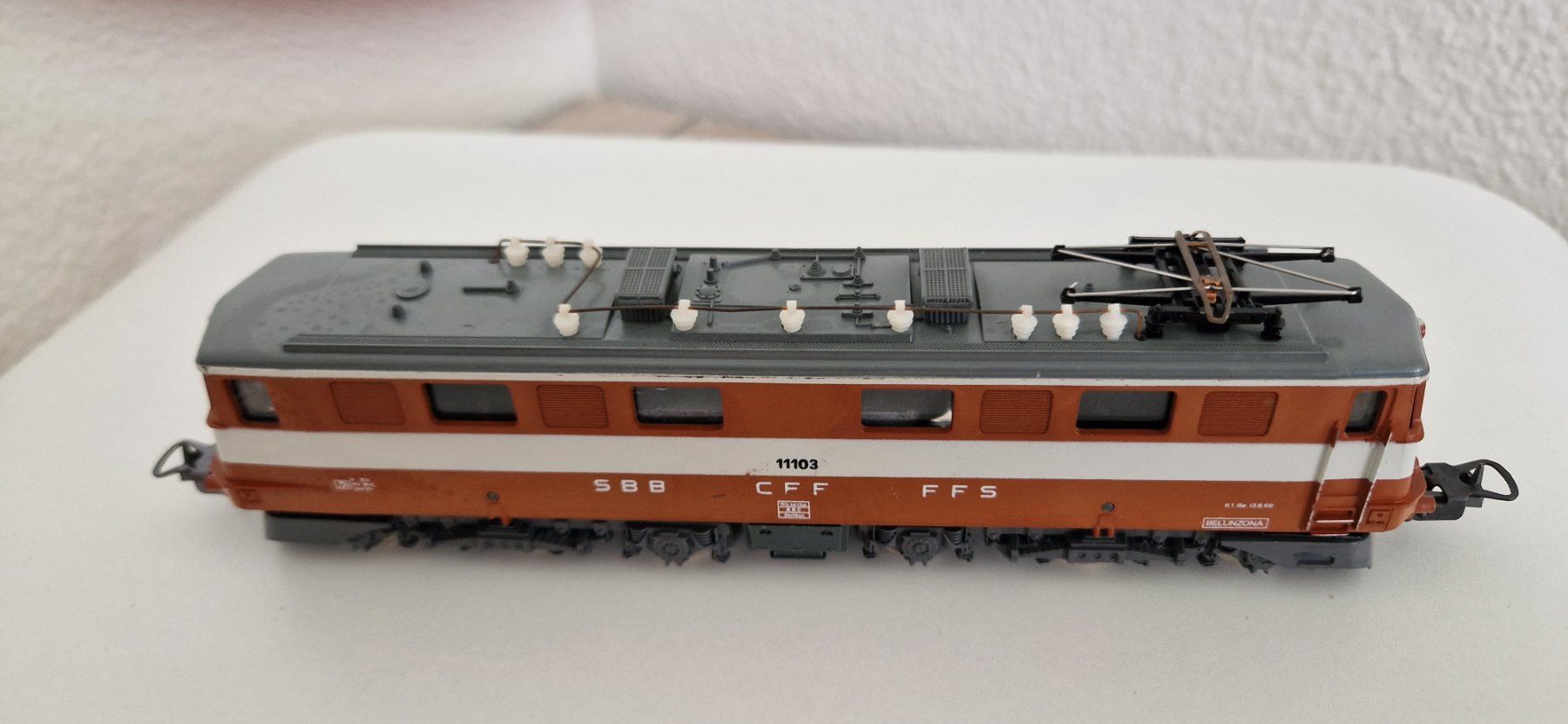 Lima Modellini di ferrovie: Lima H0 Lokomotive SBB, CFF, FFS, 11103. – Usato da Wünnewil venduto da 1509mani 2
