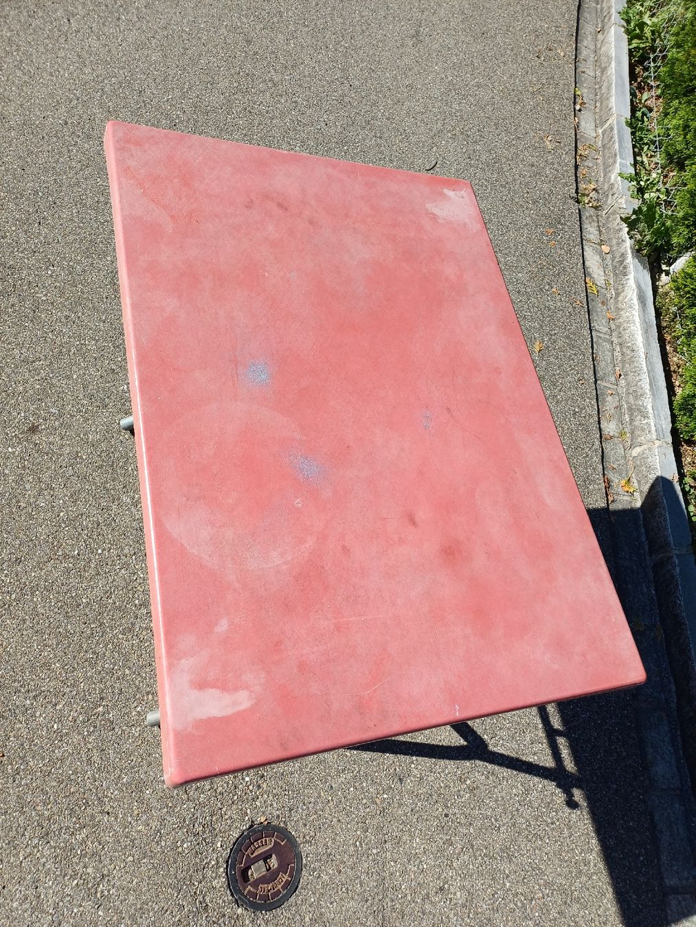 Bigla Tische: Vintage Gartentisch, klappbar, GFK – Gebraucht aus Niederuzwil von wolkenlos80 5