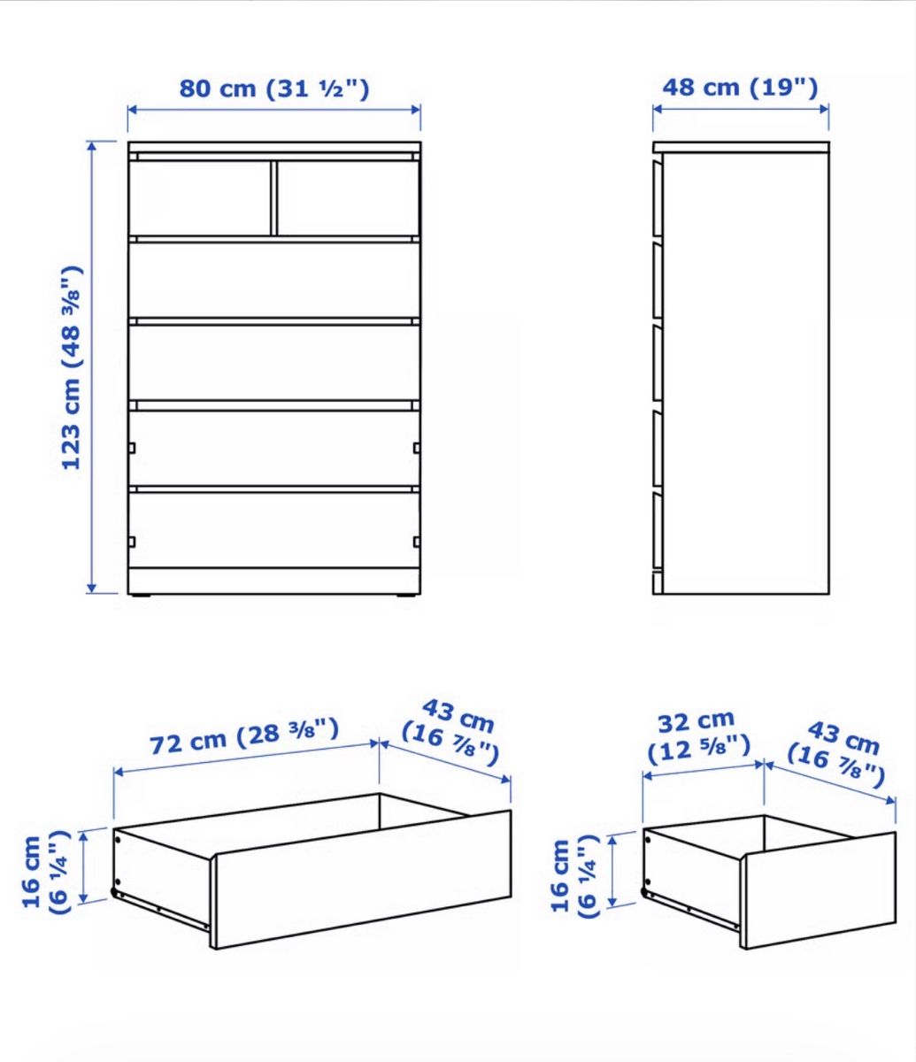 Ikea Kommoden: Malm – Gebraucht aus Rothenburg von ang_kxs7 1