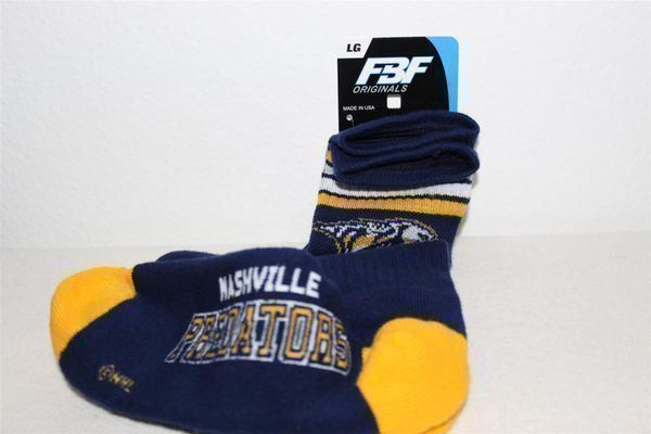 Socken: NHL Nashville Predators Socks Gr. L – Neu und originalverpackt aus Reinach BL von RetroGamesSportsMore