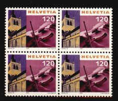 2000, Dauermarken Tourismus, Viererblock **