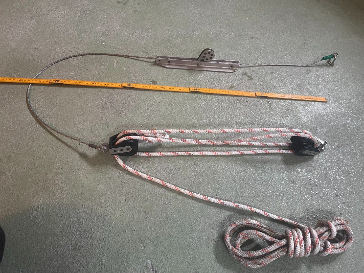 Sonstiges zum Lager & Transport: Vorstag Spanner / Flaschenzug / Segelboot – Gebraucht aus Richterswil von Blue210