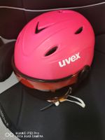 Uvex Skihelm mit Visier, Pink, Gr. 54-56cm, Top Zustand