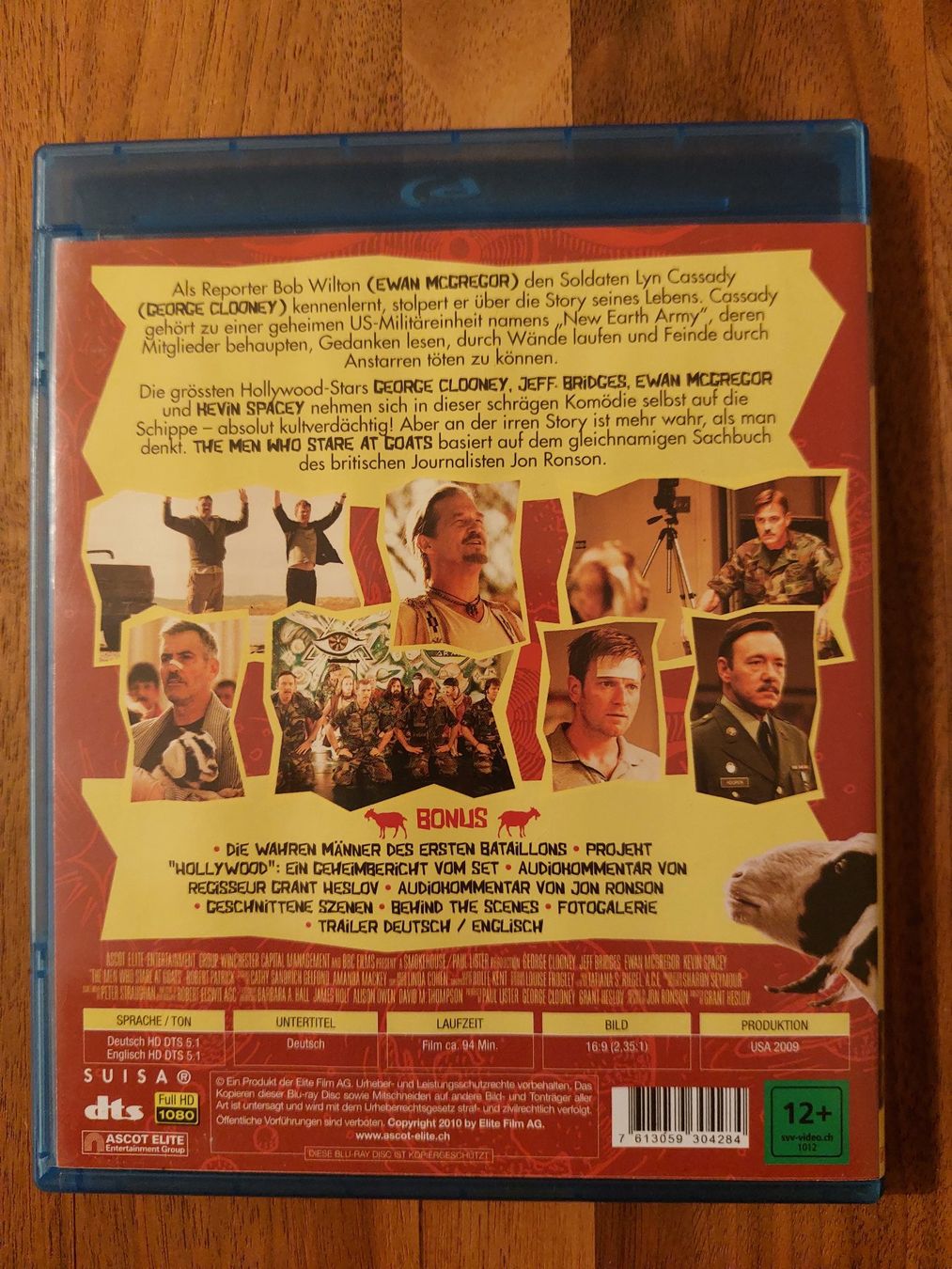 Alle DVDs: Blu Ray - The Men who stare at Goats – Gebraucht aus Rheinfelden von  1