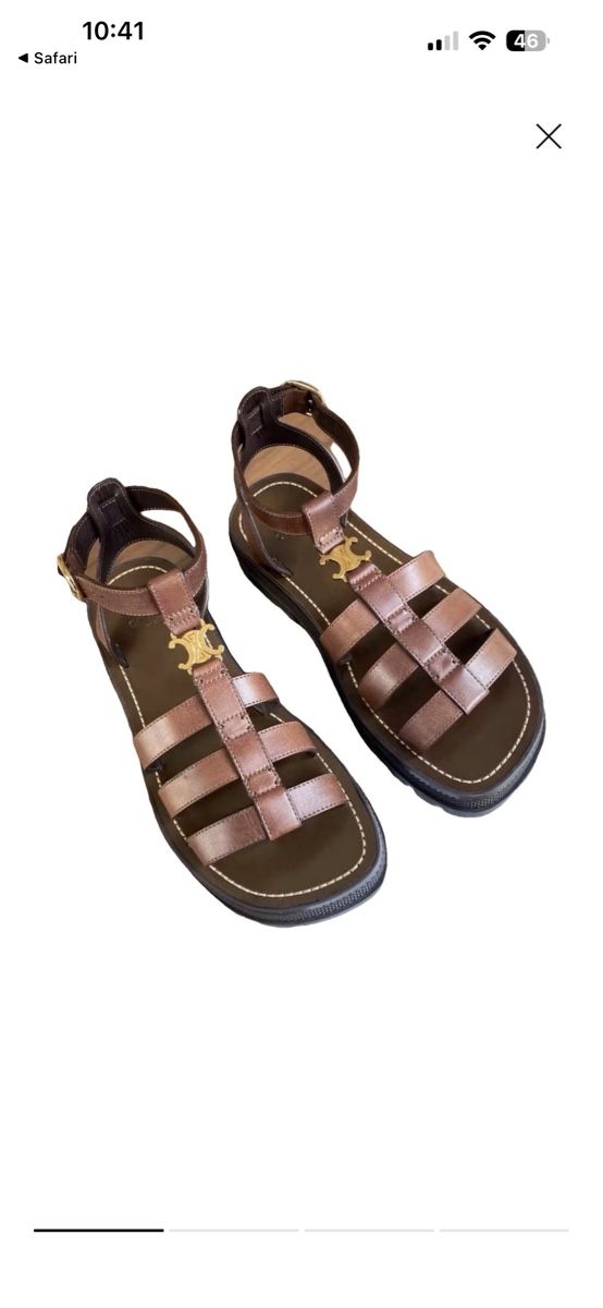 Scarpe da donna: Celine Clea sandals – Usato da Mies venduto da larmela 6