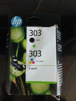 Neue HP 303 Druckerpatronen 2er Set schwarz & Farbe